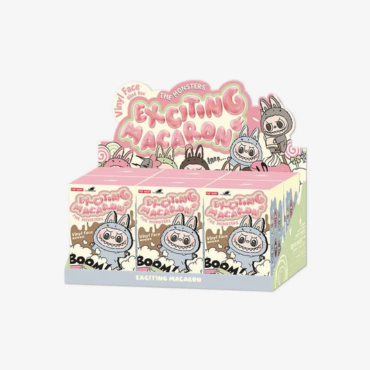 Labubu The Monsters Tasty Macarons Vinyl Face Case ( 6 Blind Box)