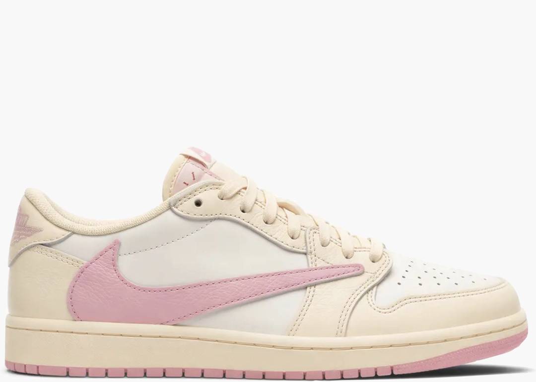 Jordan 1 Retro Low OG SP Travis Scott Shy Pink