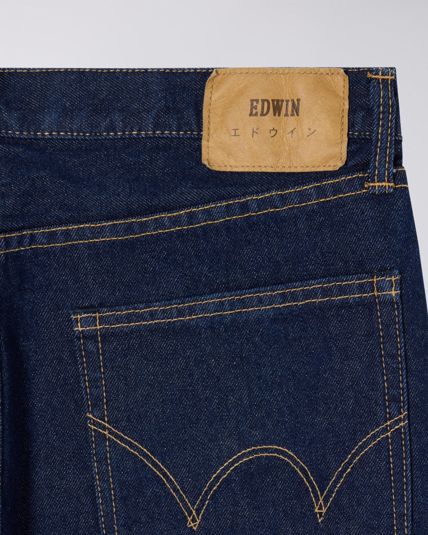 Loose Fit Jeans Rinsed Blue