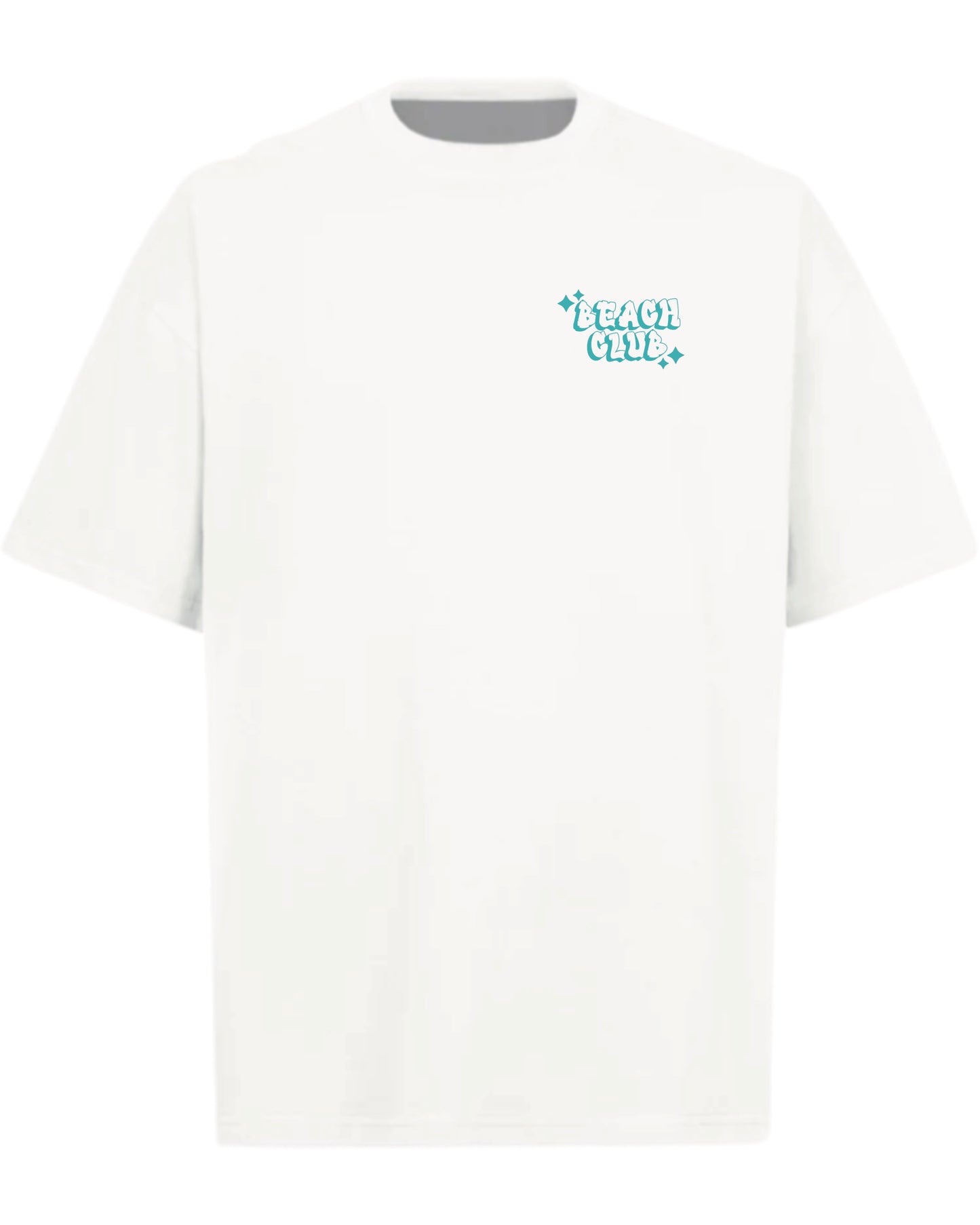 Beach Club Paraggi Oversize Tee White