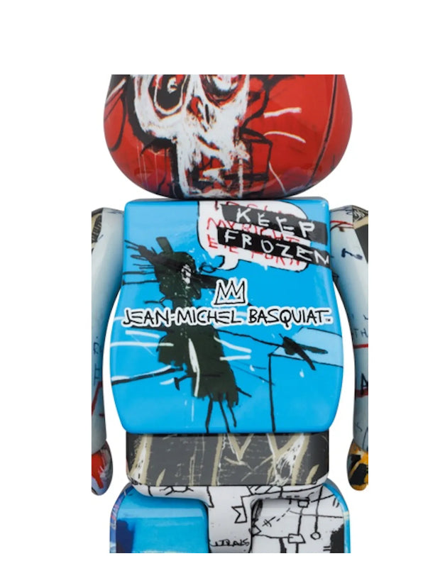 Jean-Michel Basquiat BWWT 3 Be@rbrick 400%+100%