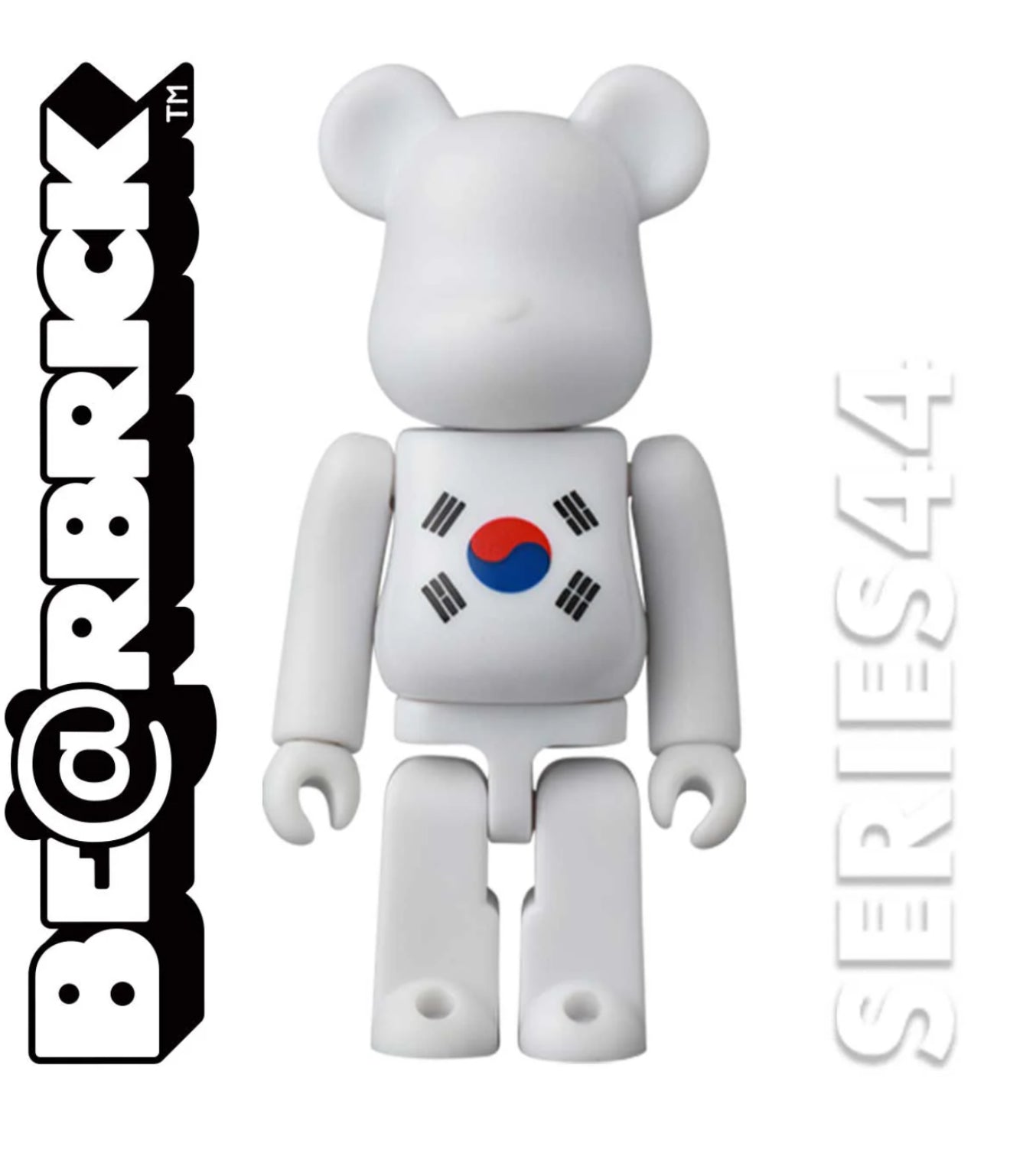Serie 44 Flag - South Korea Be@rbrick 100%