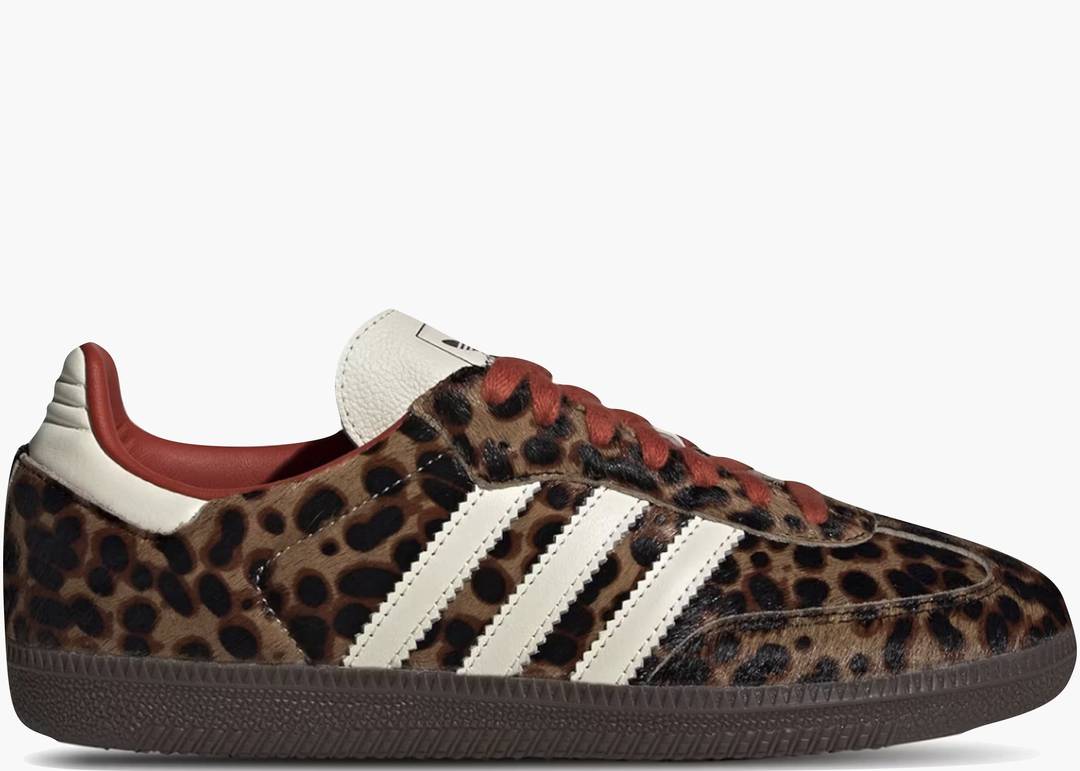 Adidas Samba OG Preloved Red Leopard