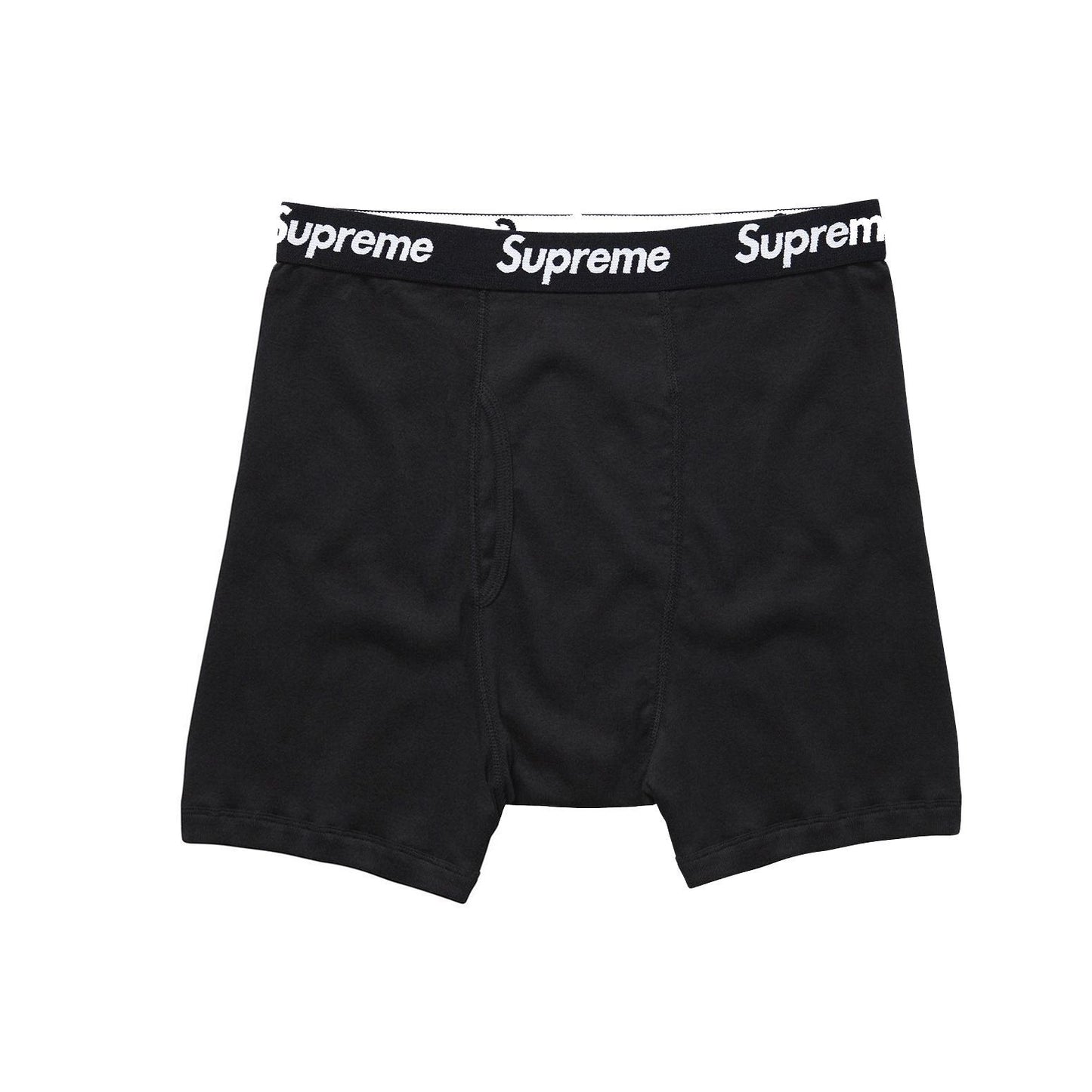 Supreme Hanes Boxer Briefs Black