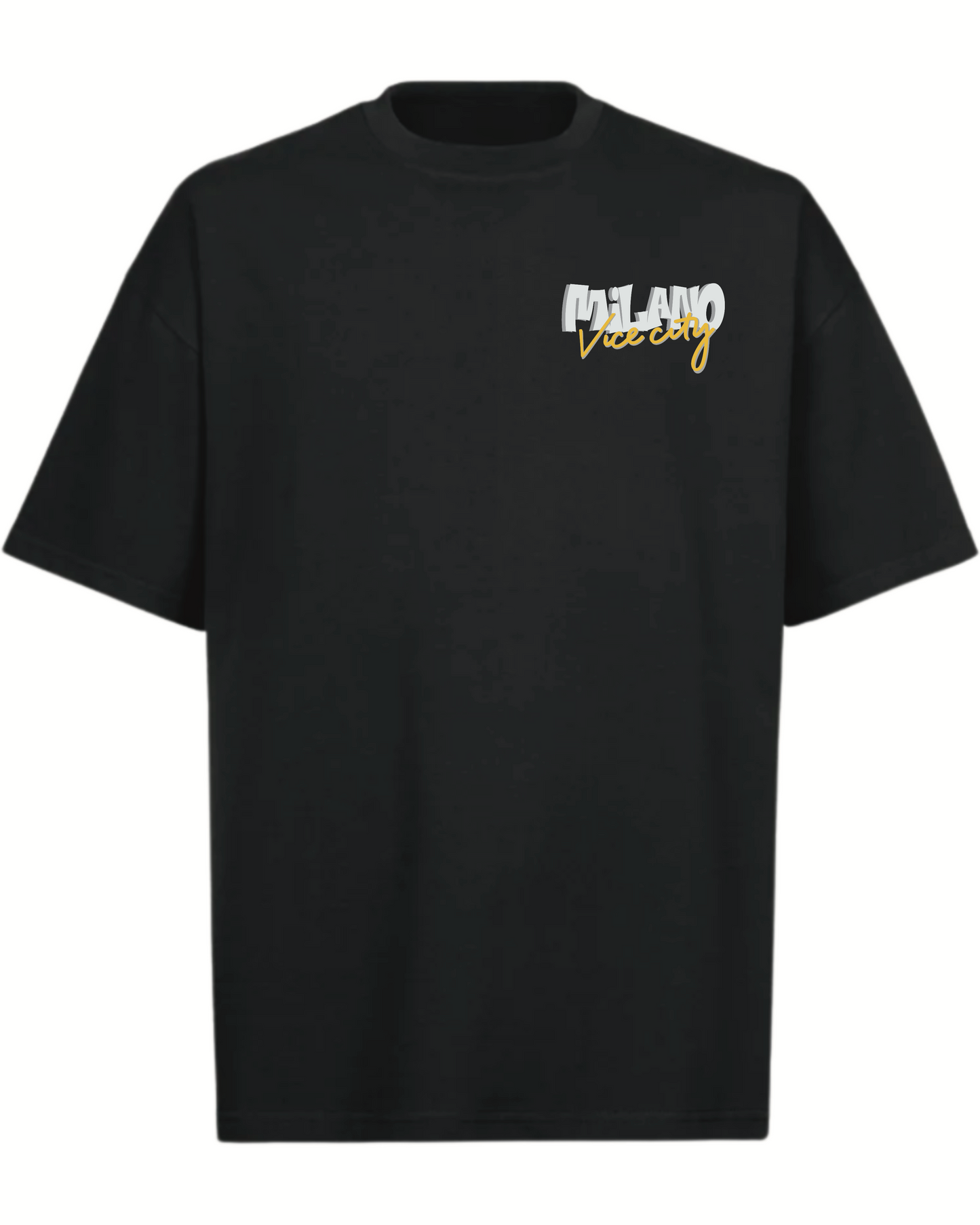Milano Vice City Oversize Tee Vintage Black