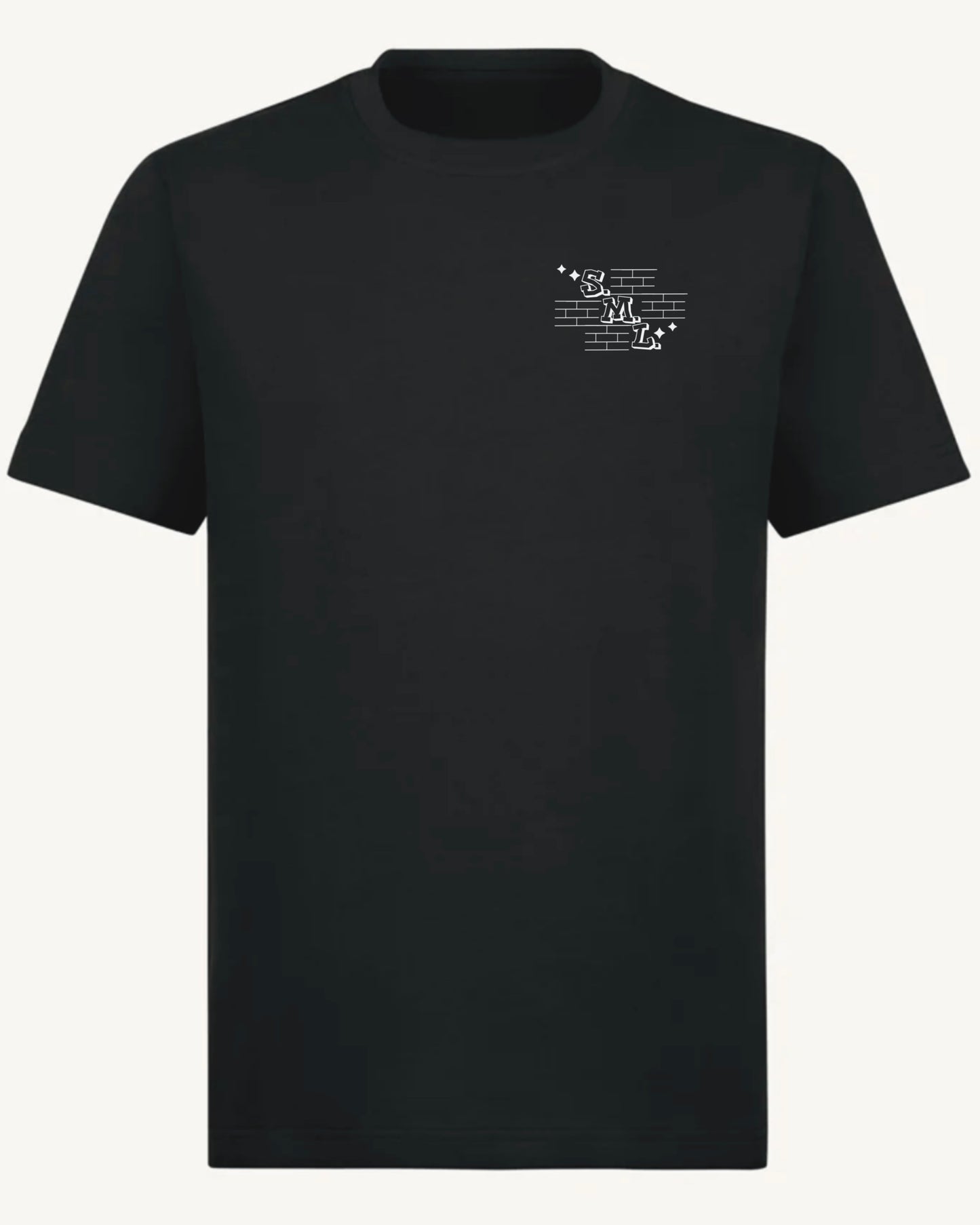 S.M.L. Souvenir Regular Tee Black