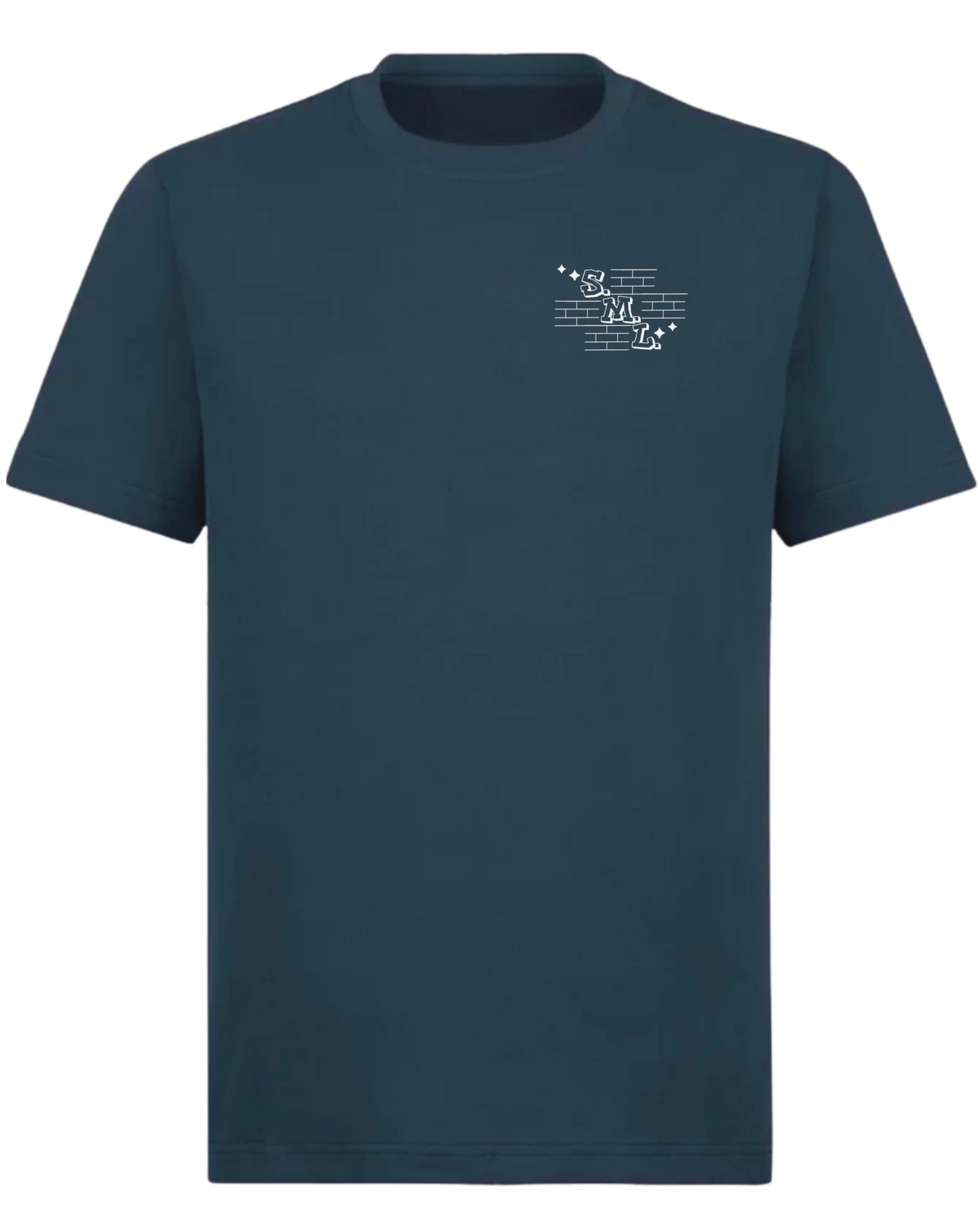 S.M.L. Souvenir Regular Tee Blu