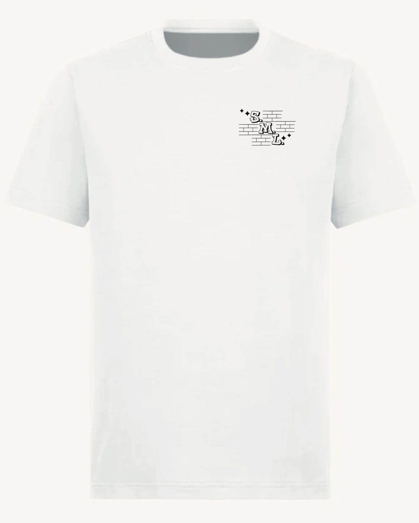 S.M.L. Souvenir Regular Tee White