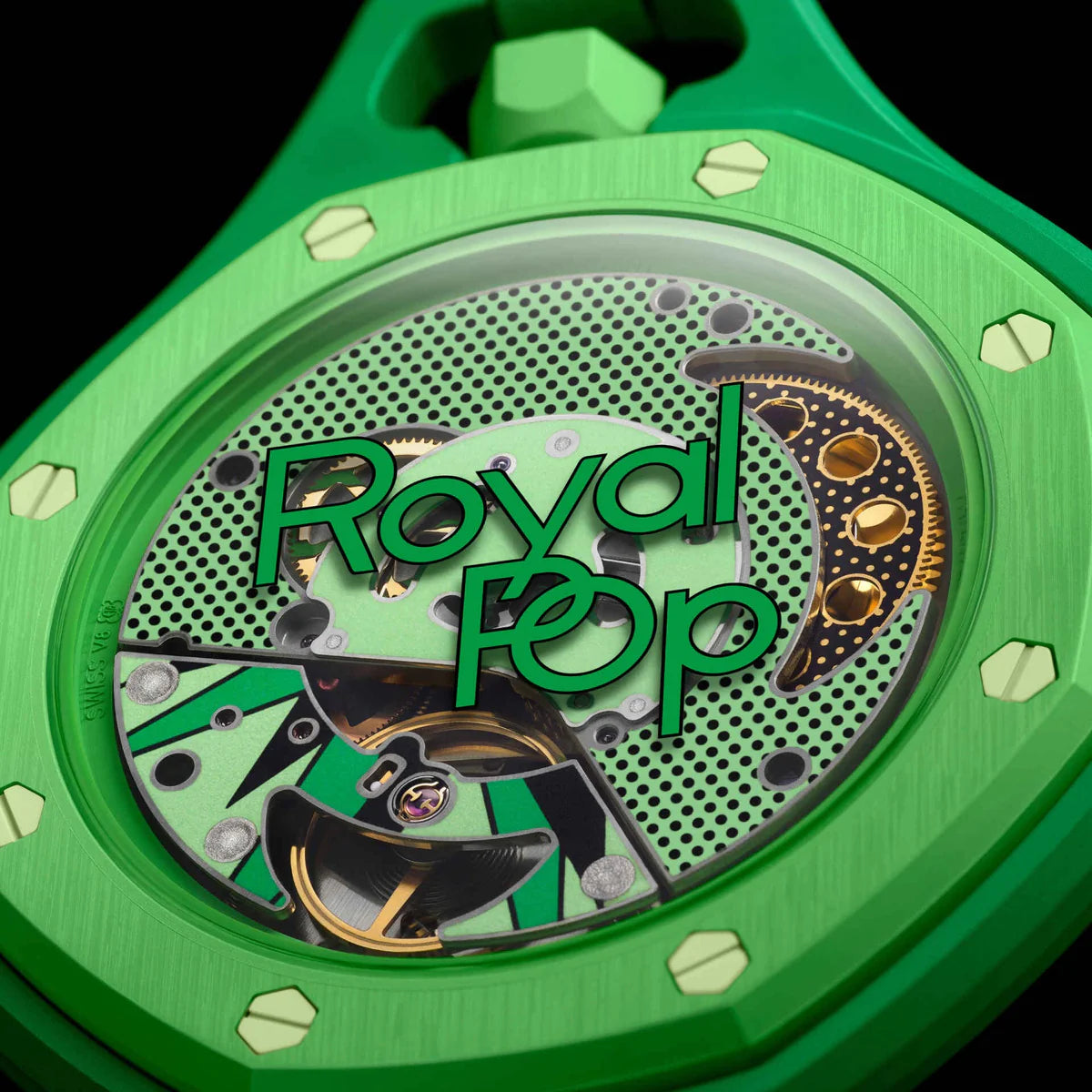 Royal Pop Green Eight - Swatch x Audemars Piguet