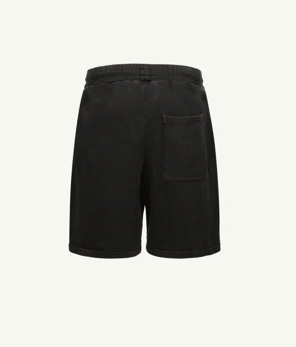 Relaxed Sweatshort Gallery Logo Vintage Black
