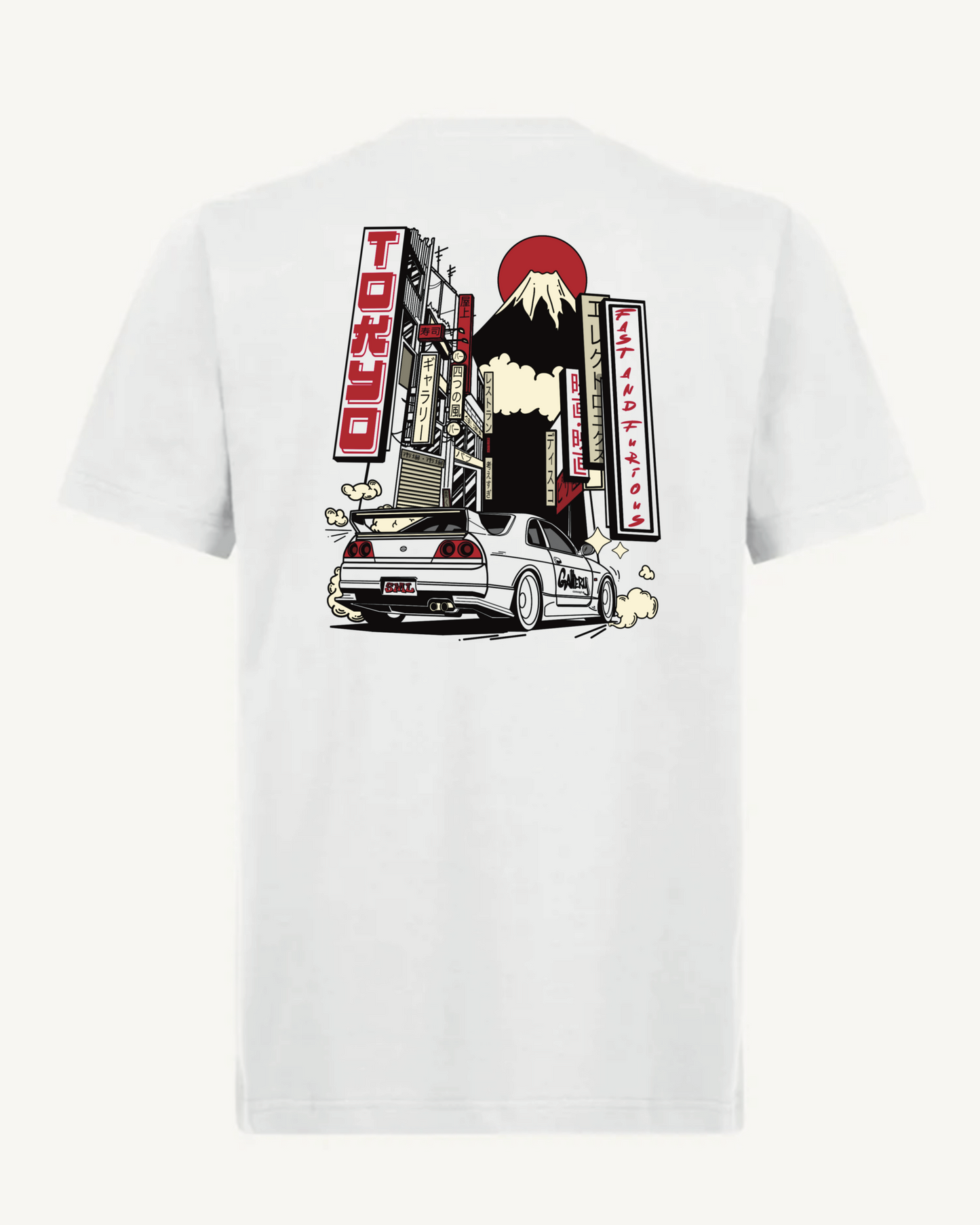 Tokyo Drift Regular Tee White