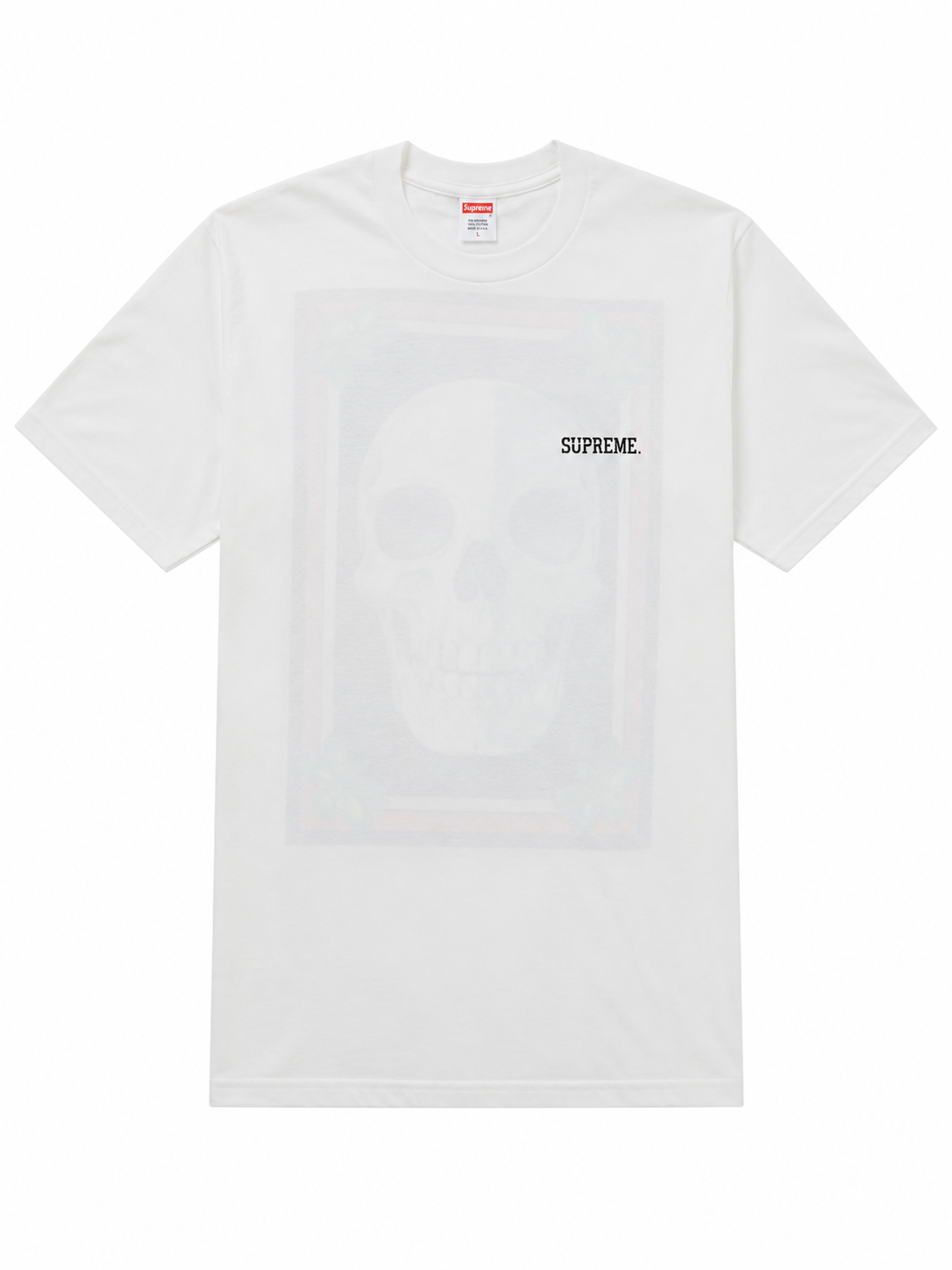 Mike Kelley Banner Tee White