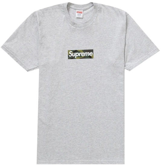 Supreme Box Logo Tee (FW23) Ash Grey