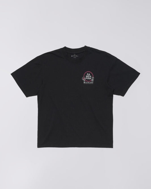 Ramen Pink T-Shirt Black