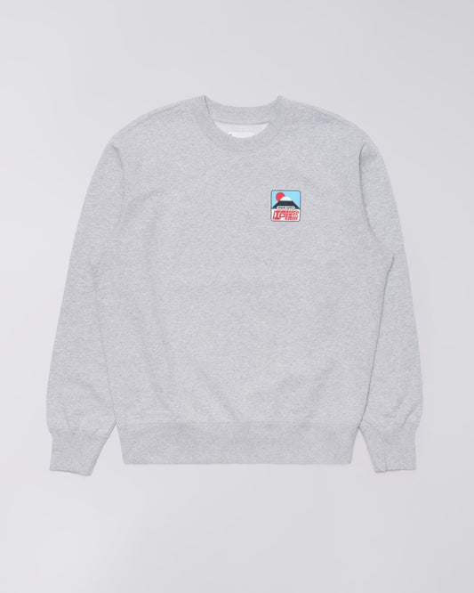 Sunset On Fuji San Sweat Grey Marl