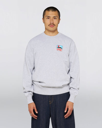 Sunset On Fuji San Sweat Grey Marl