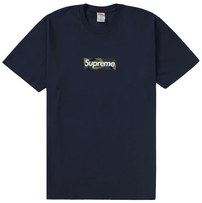 Supreme Box Logo Tee (FW23) Navy