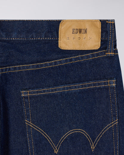 Loose Fit Jeans Rinsed Blue
