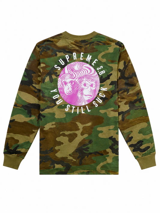 You Still S**k Long Sleeve Tee Camo