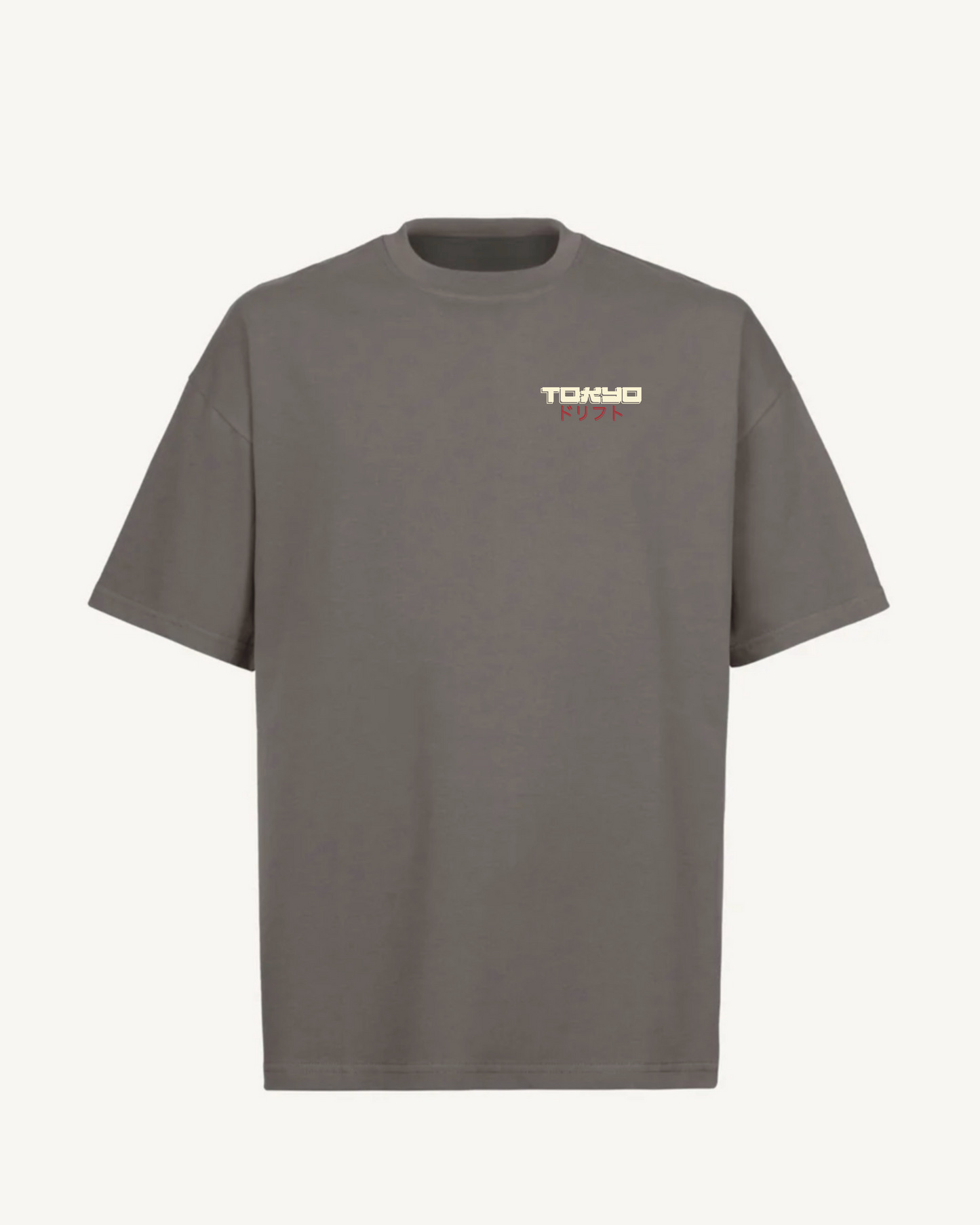 Tokyo Drift Oversize Tee Pigment Grey