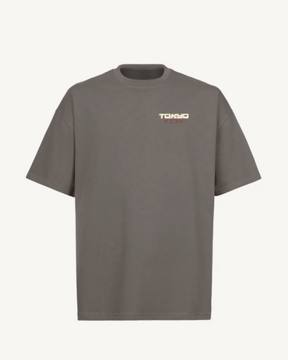 Tokyo Drift Oversize Tee Pigment Grey