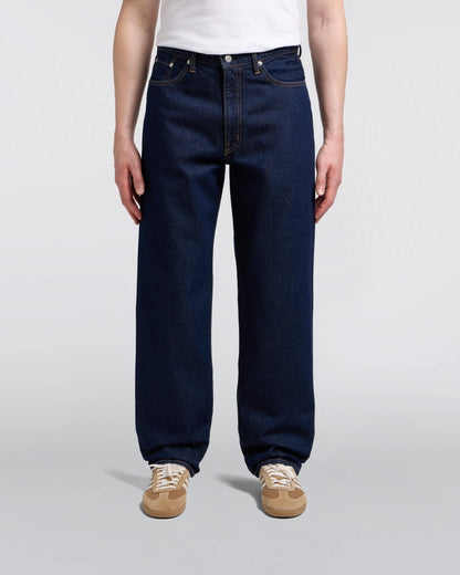 Loose Fit Jeans Rinsed Blue