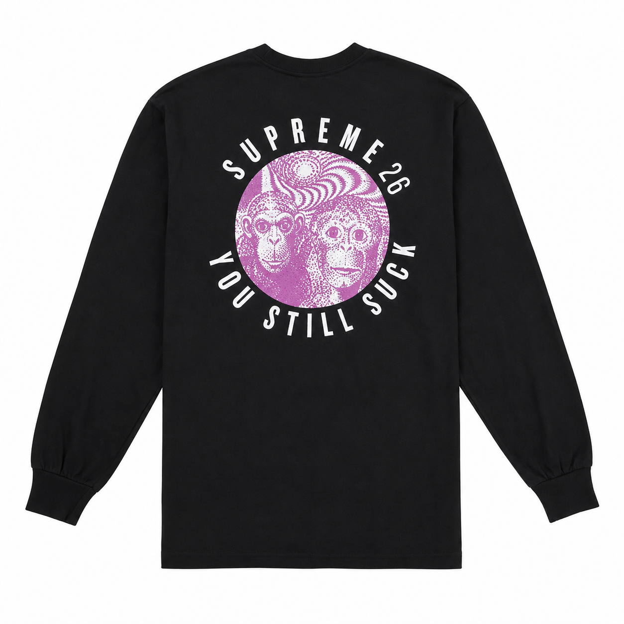 You Still S**k Long Sleeve Tee Black