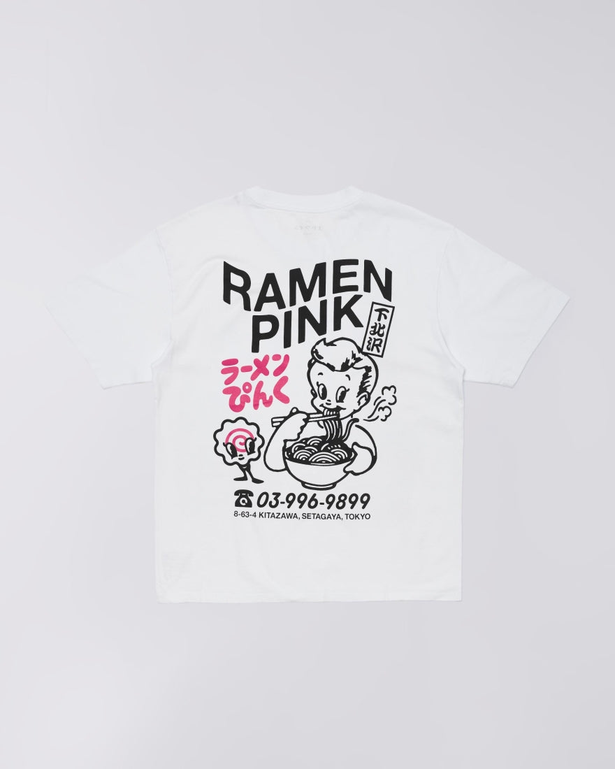 Ramen Pink T-Shirt White