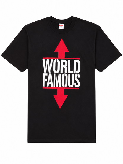World Famous Tee Black
