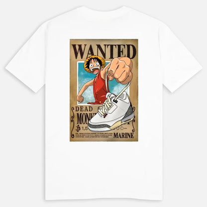 Wanted Luffy Tee