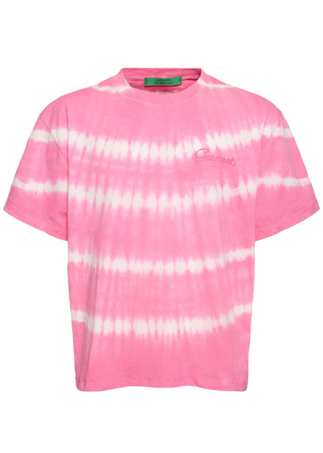 Shibori Dyed Tee Rosa