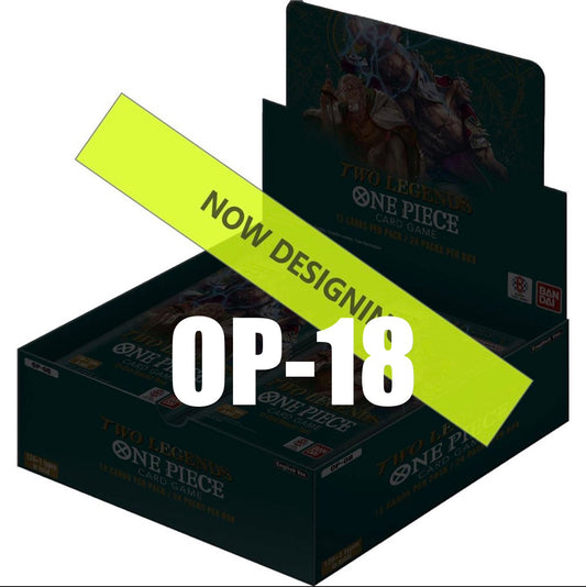 PRE -ORDER OP18- Box di 24 Buste (ENG)