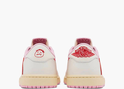 PRE-ORDER : Jordan 1 Retro Low OG SP Travis Scott Tropical Pink
