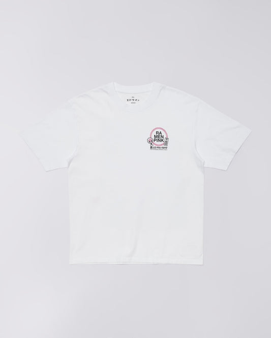 Ramen Pink T-Shirt White