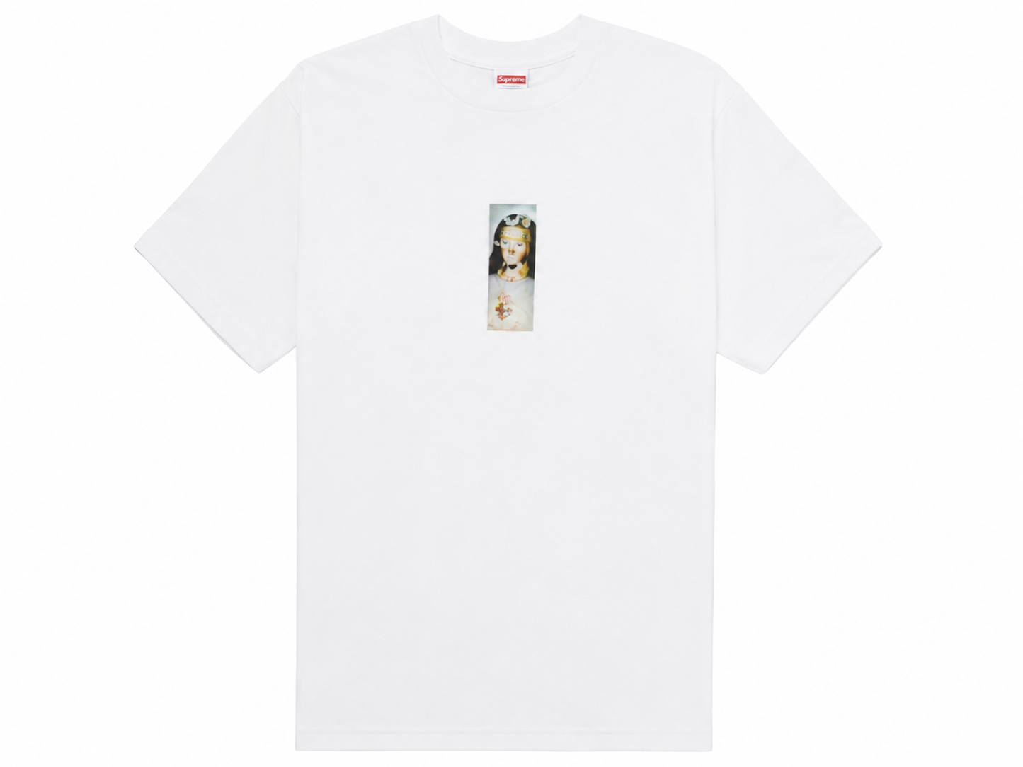Prayer Card Box Logo Tee White