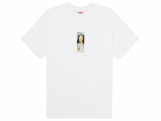 Prayer Card Box Logo Tee White