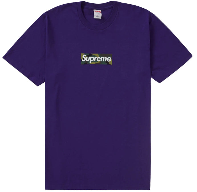 Supreme Box Logo Tee (FW23) Purple