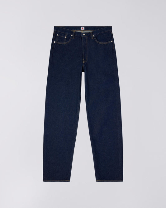 Loose Fit Jeans Rinsed Blue