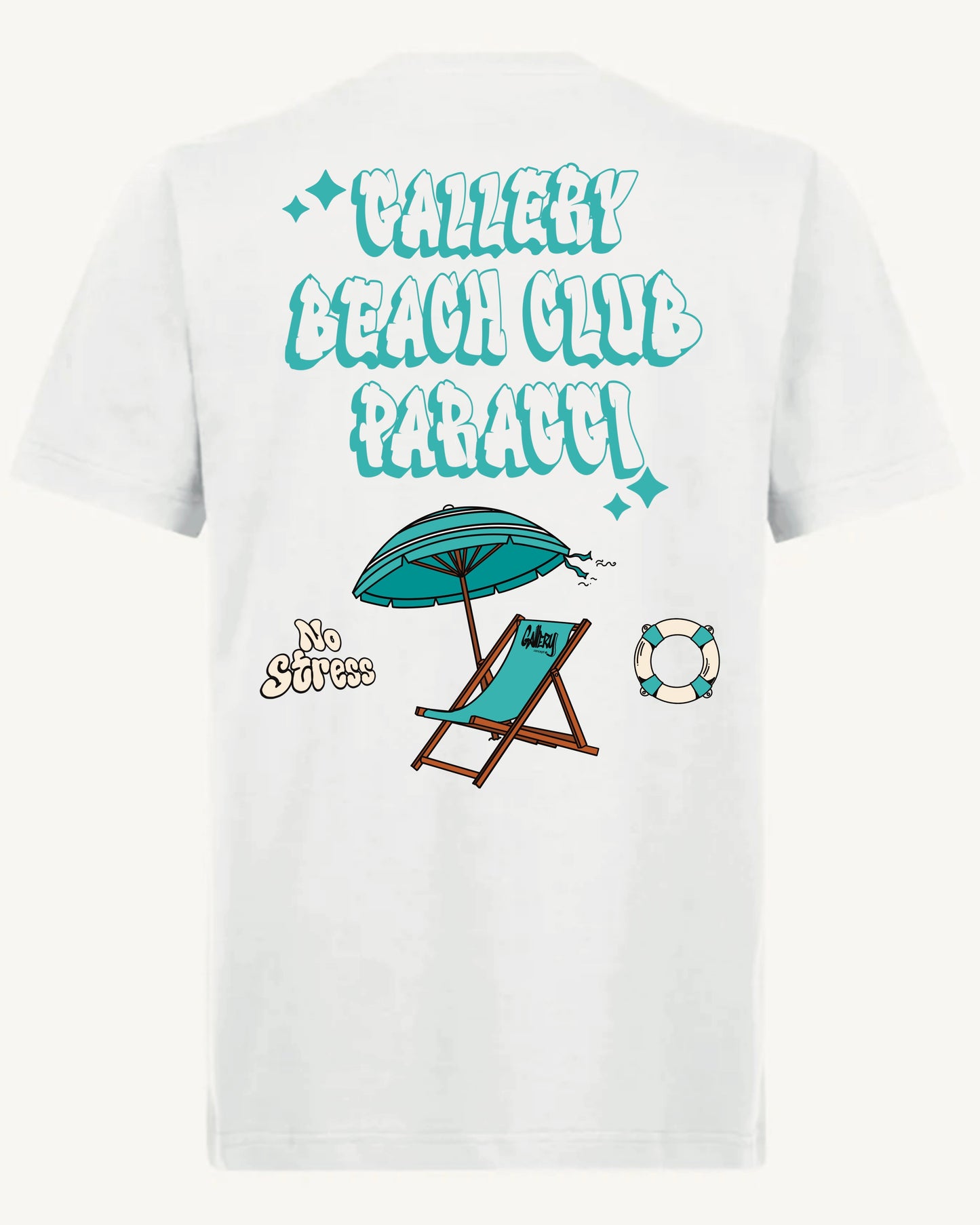 Beach Club Paraggi Regular Tee White