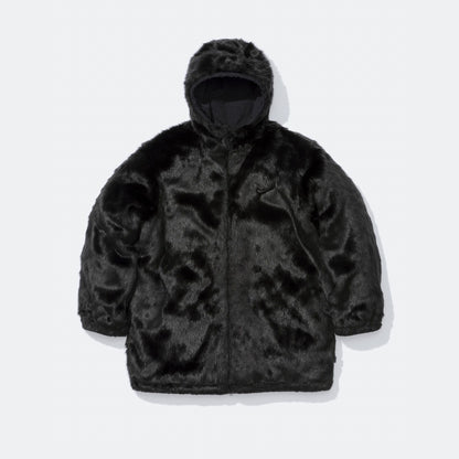 Supreme Nike Faux Far Reversible Parka Black