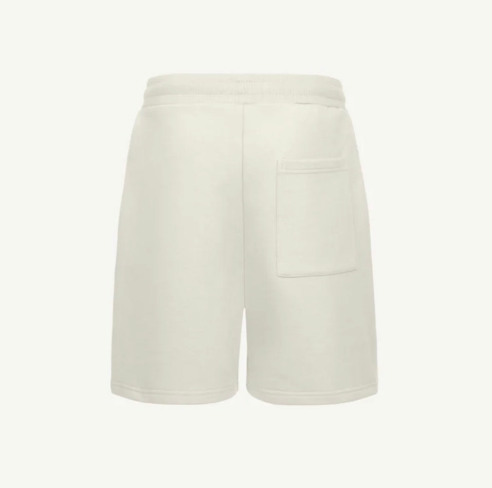 Relaxed Sweatshort Gallery Logo Vintage White