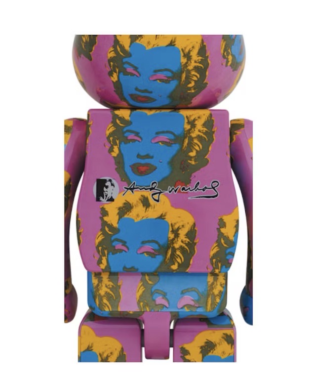Andy Warhol Marilyn Monroe #2 Be@rbrick 1000%
