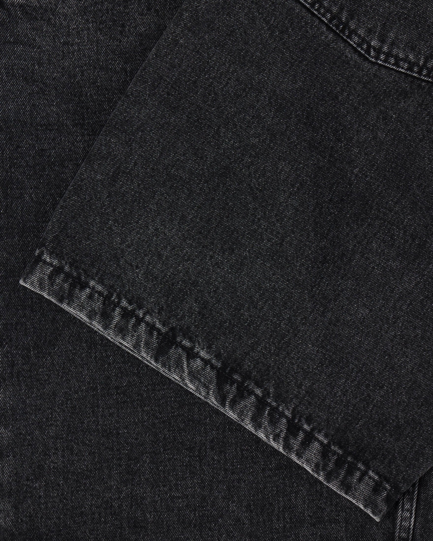 Worker Short Black Matt Wash