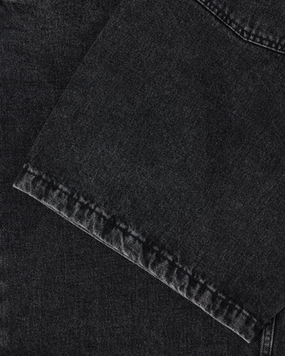 Worker Short Black Matt Wash