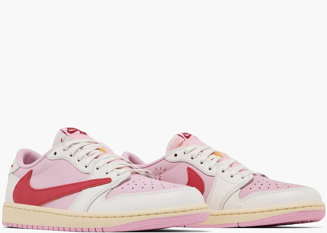 PRE-ORDER : Jordan 1 Retro Low OG SP Travis Scott Tropical Pink