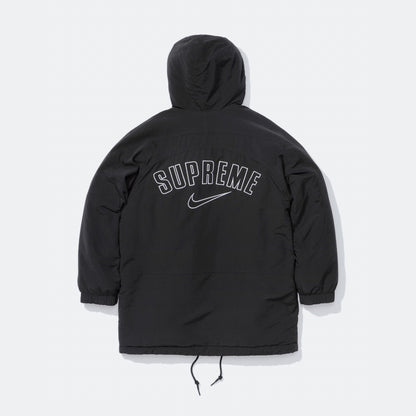 Supreme Nike Faux Far Reversible Parka Black