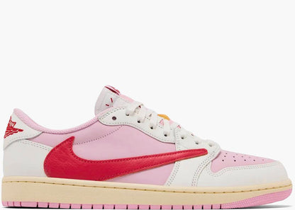 PRE-ORDER : Jordan 1 Retro Low OG SP Travis Scott Tropical Pink