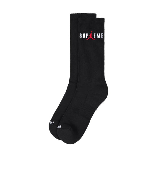 Supreme Jordan Crew Socks Black