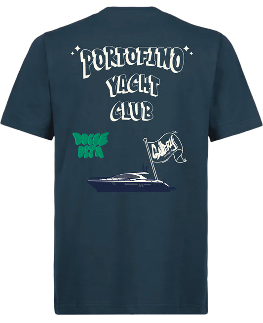 Portofino Yacht Club Regular Tee Blu