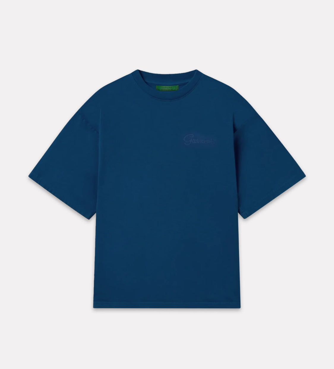 Embroidered Basic Tee Midnight Navy